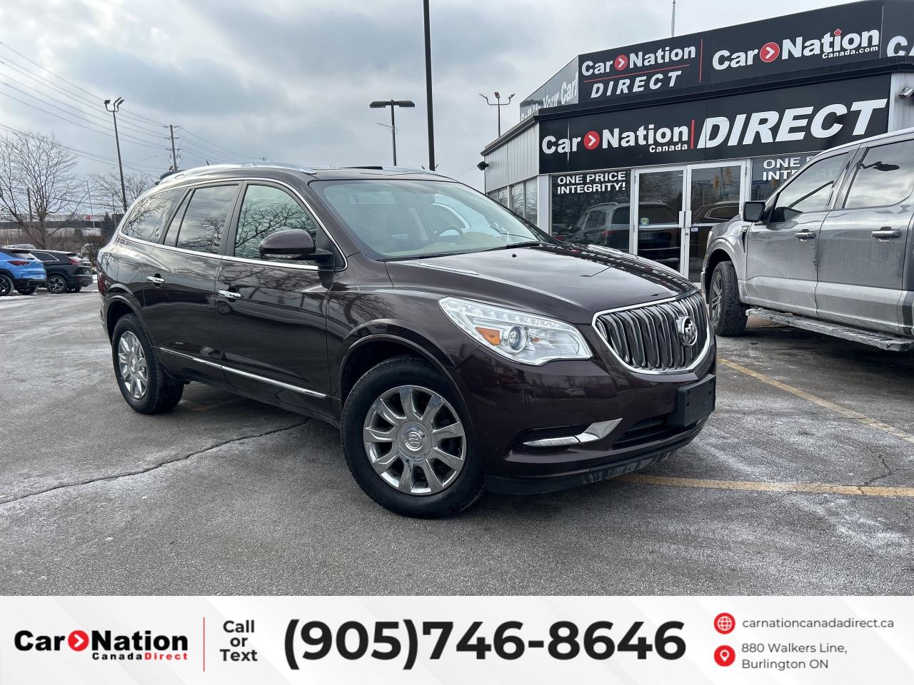 Used 2017 Buick Enclave V6 | LEATHER | SUNROOF | NAVIGATION | 7 PASSENGER for sale in Burlington, ON