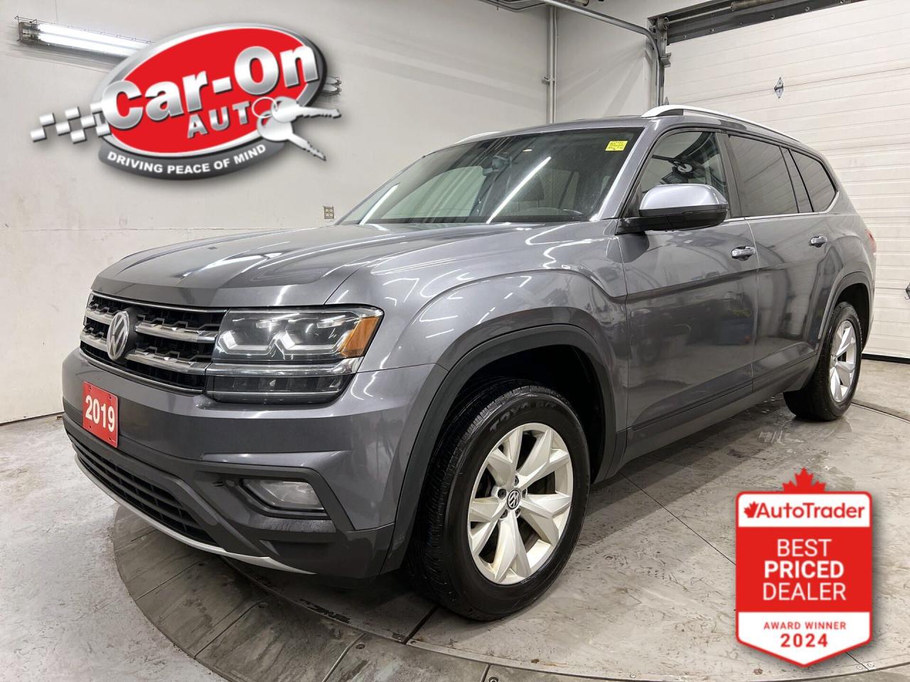 Used 2019 Volkswagen Atlas V6 COMFORTLINE AWD |LEATHER |CARPLAY |REMOTE START for sale in Ottawa, ON