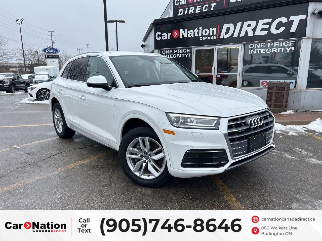 Used 2020 Audi Q5 AWD | LEATHER | REAR CAM | ONLY 36,270KM! for sale in Burlington, ON