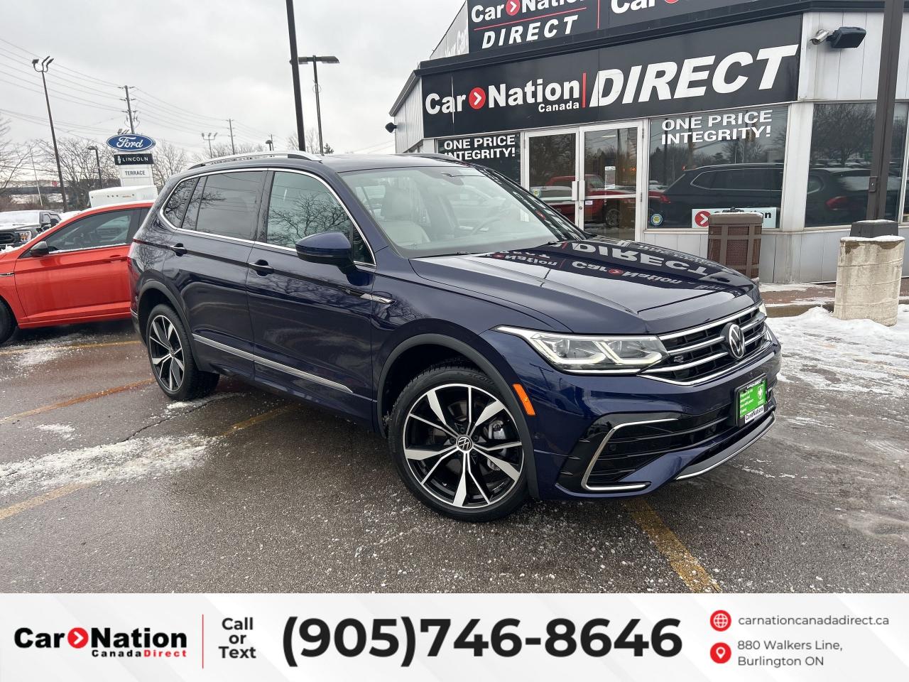 Used 2023 Volkswagen Tiguan HIGHLINE | AWD | R-LINE | LEATHER | PANO ROOF |NAV for sale in Burlington, ON