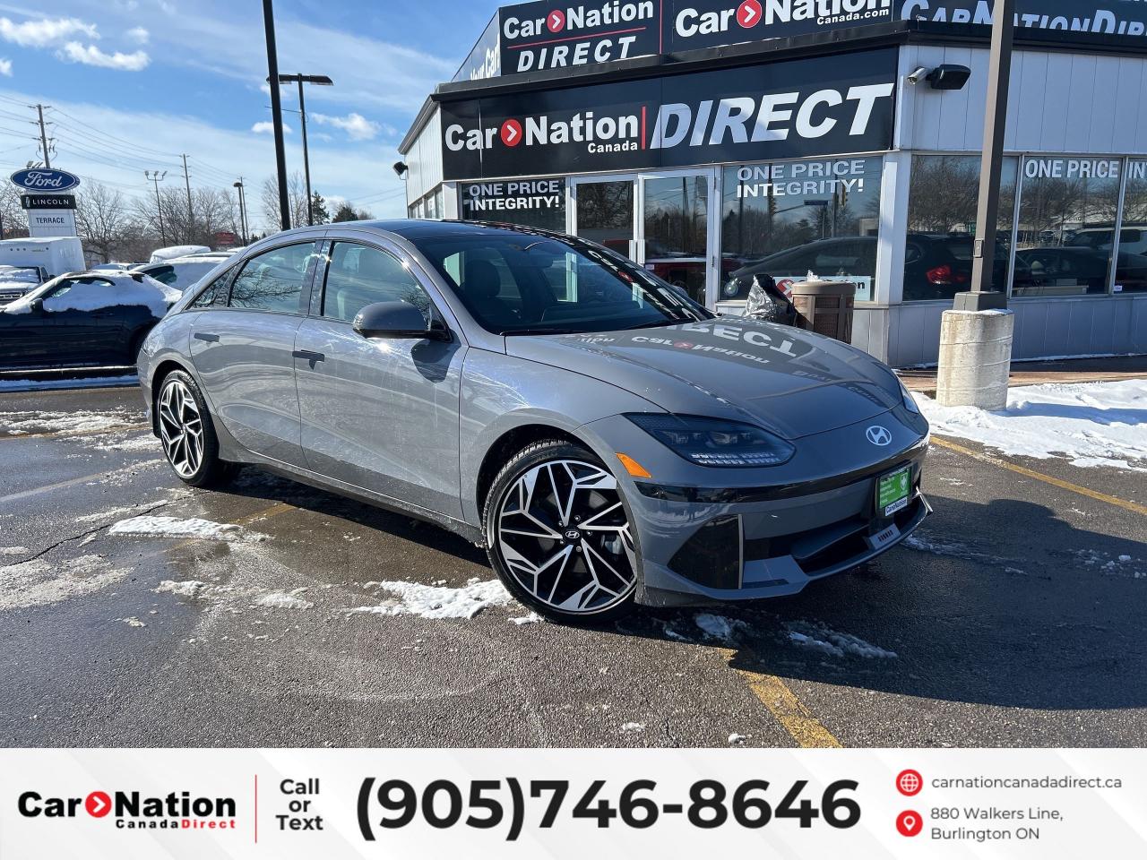 Used 2024 Hyundai IONIQ 6 ELECTRIC | AWD | LONG RANGE | ULTIMATE | SUNROOF for sale in Burlington, ON