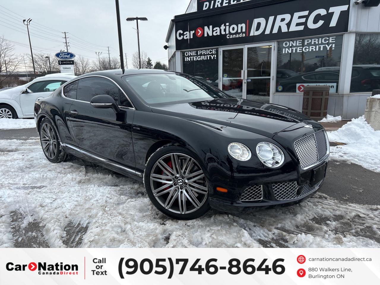 Used 2014 Bentley Continental GT W12 MULLINER EDITION | AWD | 576HP | LEATHER |NAV for sale in Burlington, ON