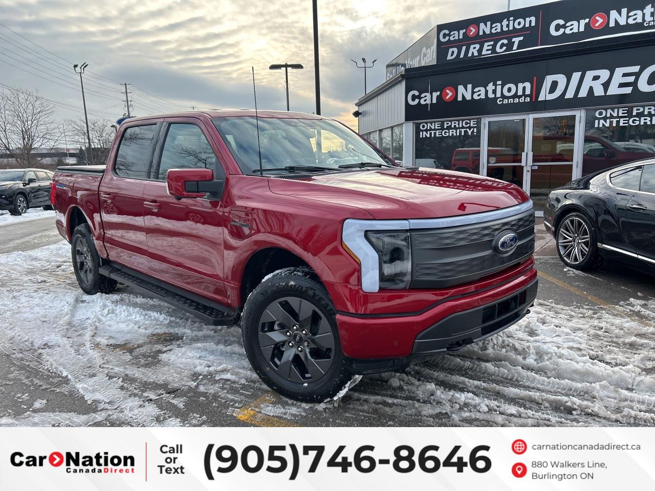 Used 2023 Ford F-150 Lightning LARIAT | 4X4 | ELECTRIC | LEATHER | 12