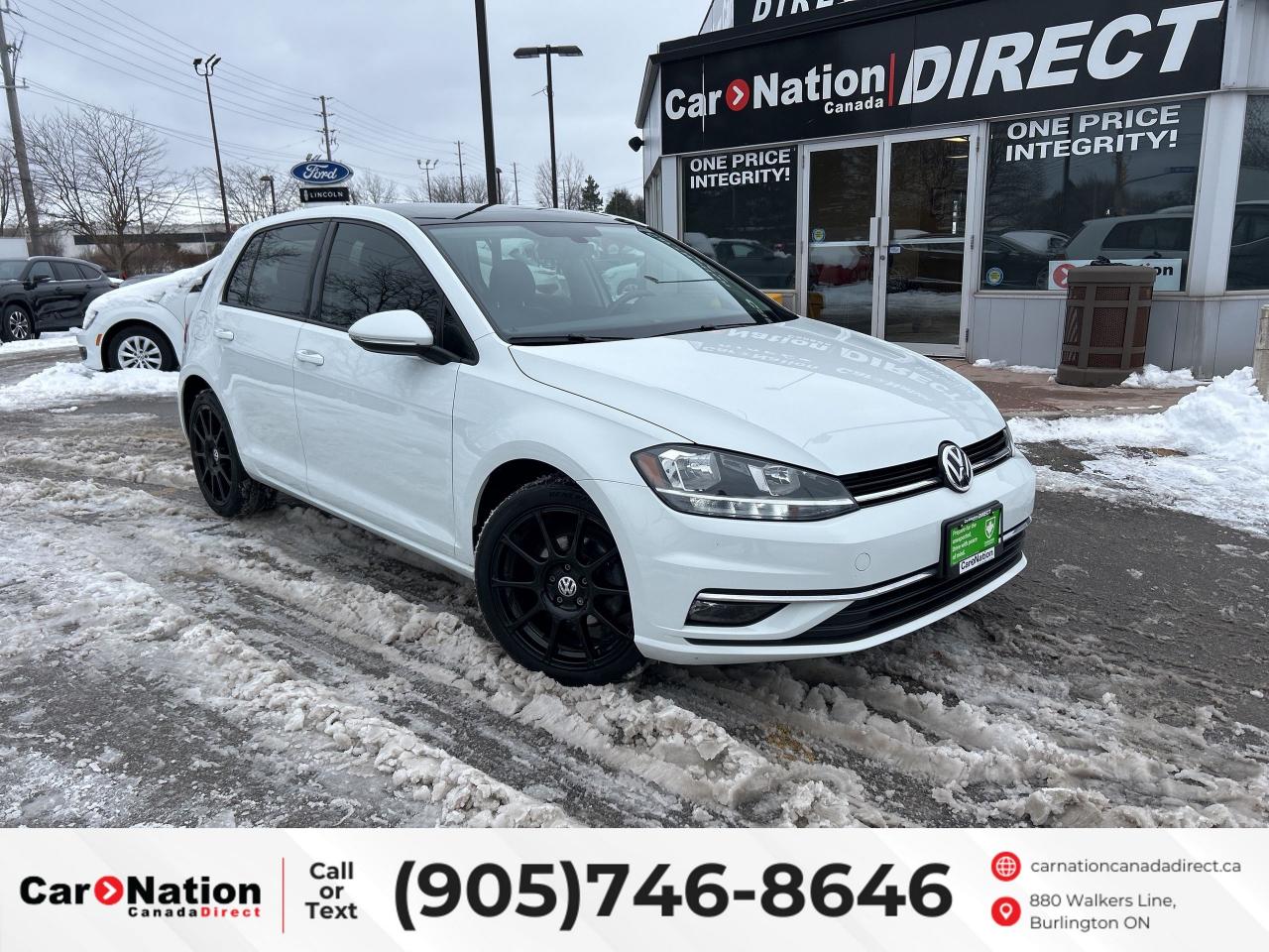 Used 2019 Volkswagen Golf HIGHLINE | LEATHER | PANO ROOF | TOUCHSCREEN for sale in Burlington, ON