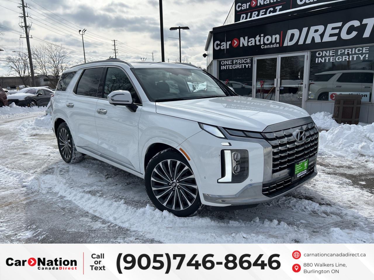 Used 2023 Hyundai PALISADE ULTIMATE CALLIGRAPHY | AWD | LEATHER | ROOF | NAV for sale in Burlington, ON