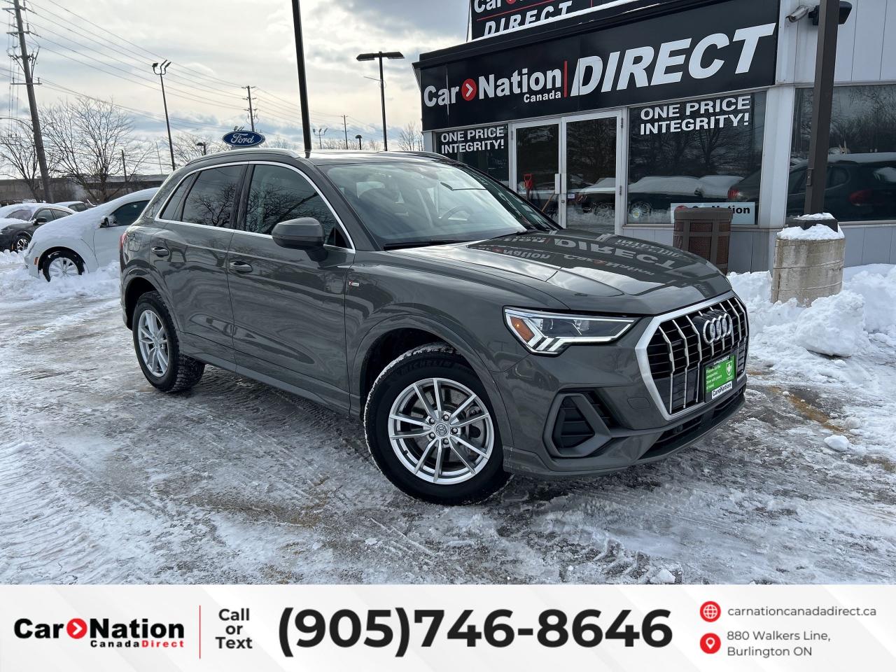 Used 2023 Audi Q3 PROGRESSIV | AWD | LEATHER | ROOF | TOUCHSCREEN for sale in Burlington, ON