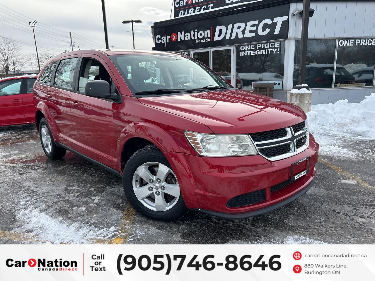 Used 2016 Dodge Journey CANADA VALUE PKG | OPEN SUNDAYS | LOW KMS! for sale in Burlington, ON