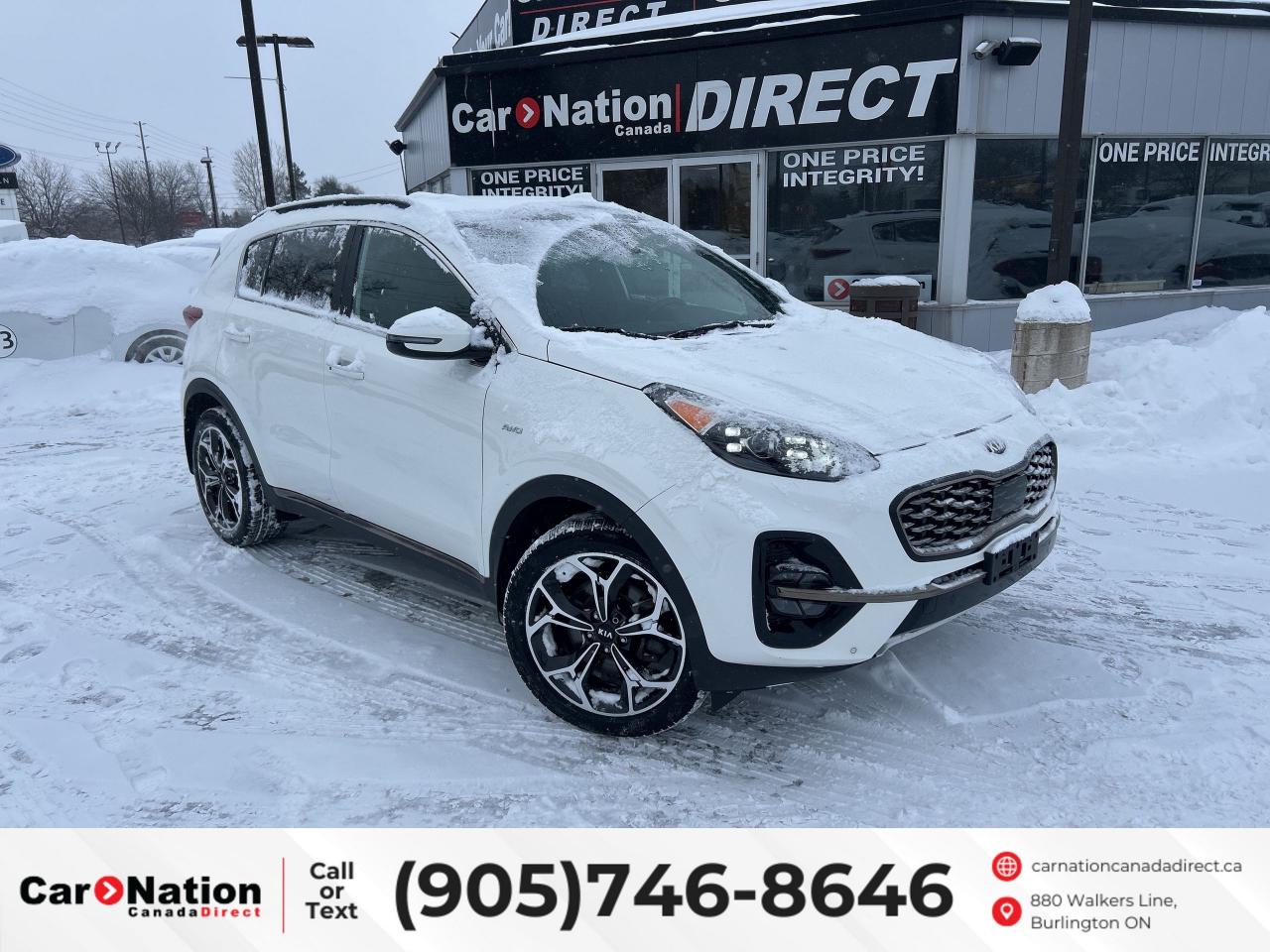 Used 2022 Kia Sportage SX | AWD | LEATHER | PANO ROOF | NAVIGATION for sale in Burlington, ON