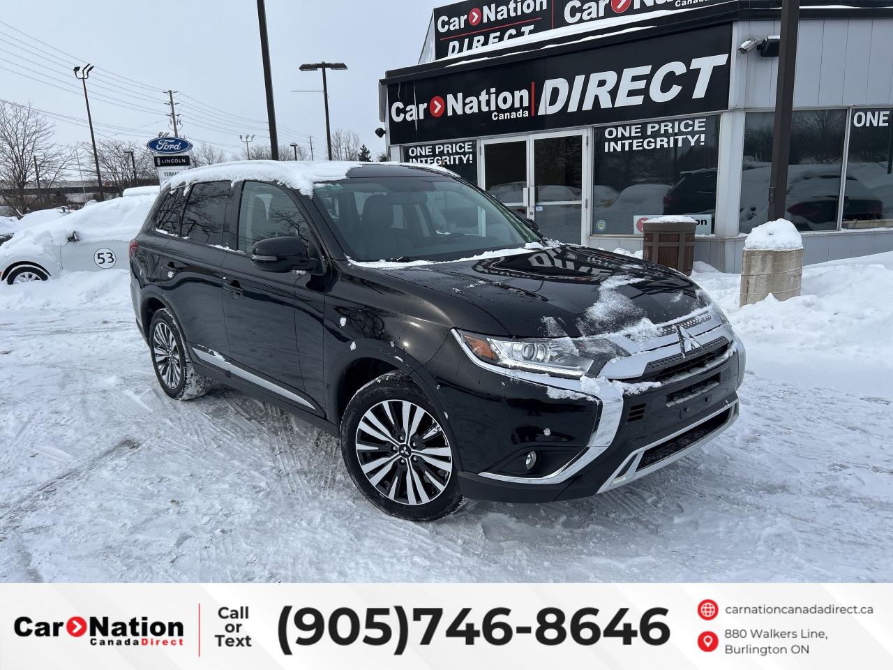 Used 2020 Mitsubishi Outlander ES | AWD | LEATHER | SUNROOF | TOUCHSCREEN |7 PASS for sale in Burlington, ON