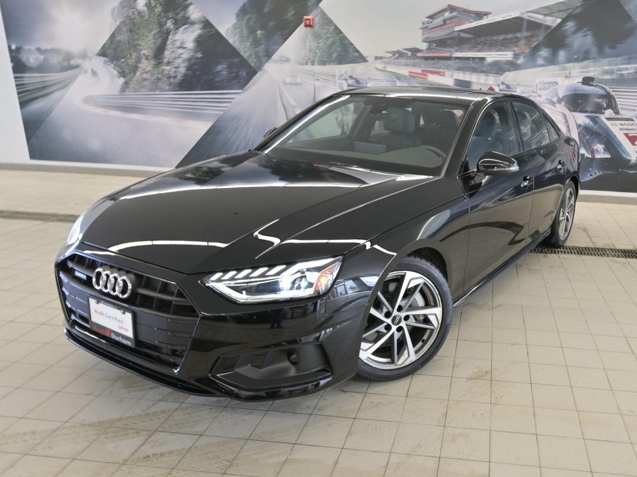 Used 2024 Audi A4 2.0T Komfort + Vorsprung Ed. Pkg for sale in Whitby, ON