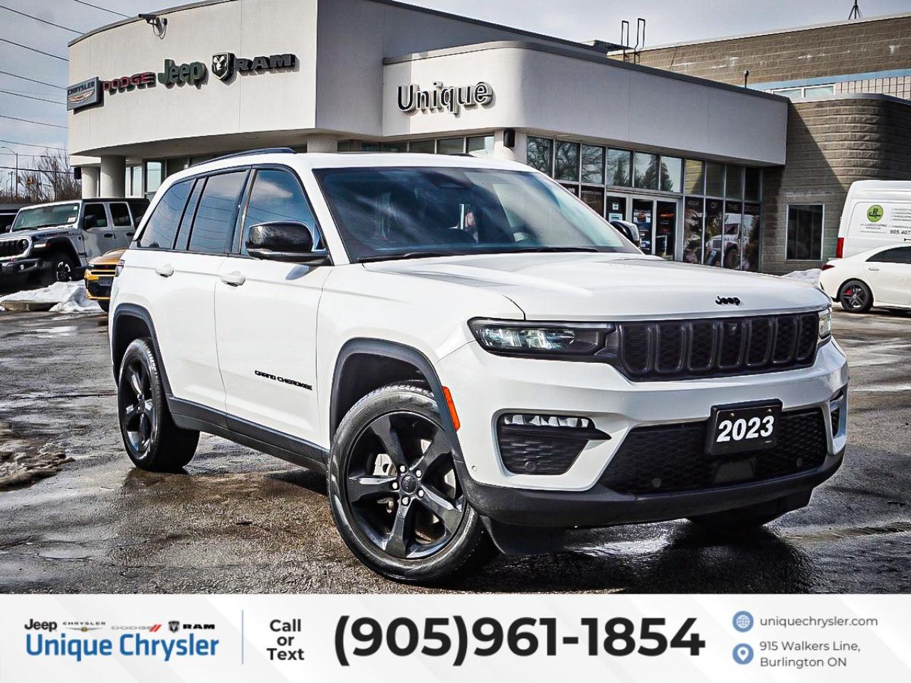 Used 2023 Jeep Grand Cherokee Limited 4x4| PANO ROOF| LUXURY TECH GRP| NAV| for sale in Burlington, ON