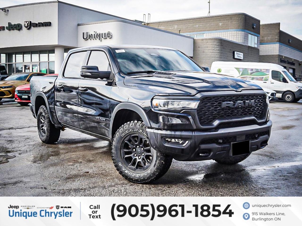 Used 2025 RAM 1500 Rebel 4x4| COMPANY DEMO| for sale in Burlington, ON