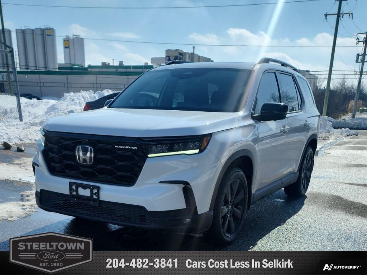 Used 2025 Honda Pilot Black Edition  - Navigation -  Cooled Seats for sale in Selkirk, MB