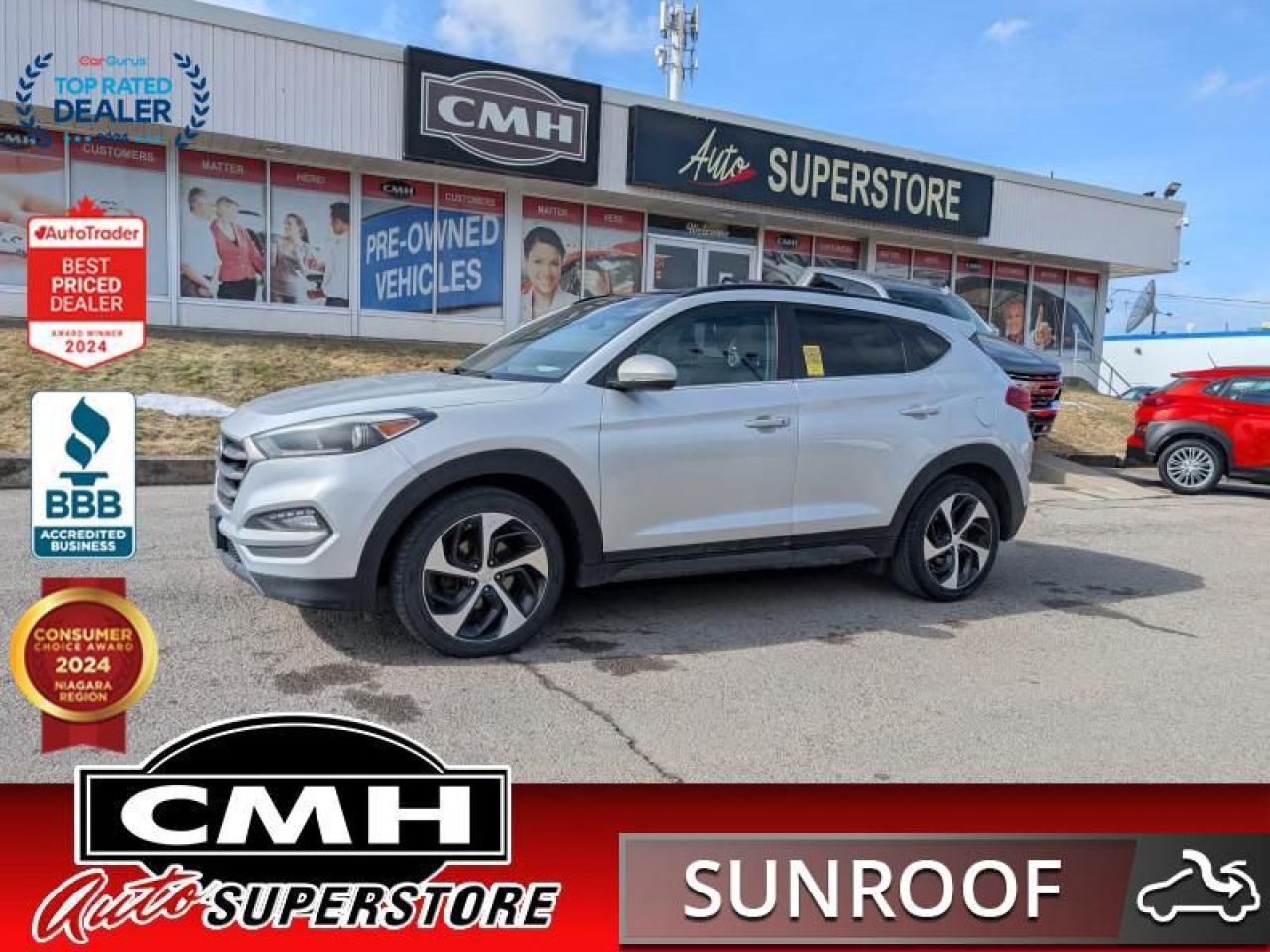 Used 2016 Hyundai Tucson Limited  **PANO ROOF - PWR GATE** for sale in St. Catharines, ON