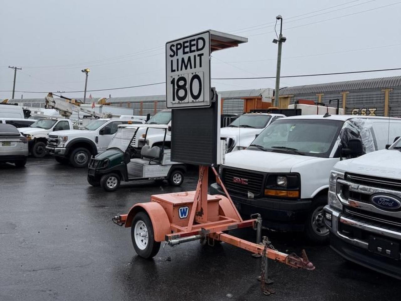 Used 2011 WANCO Compact Radar-Speed Trailer  for sale in Burnaby, BC