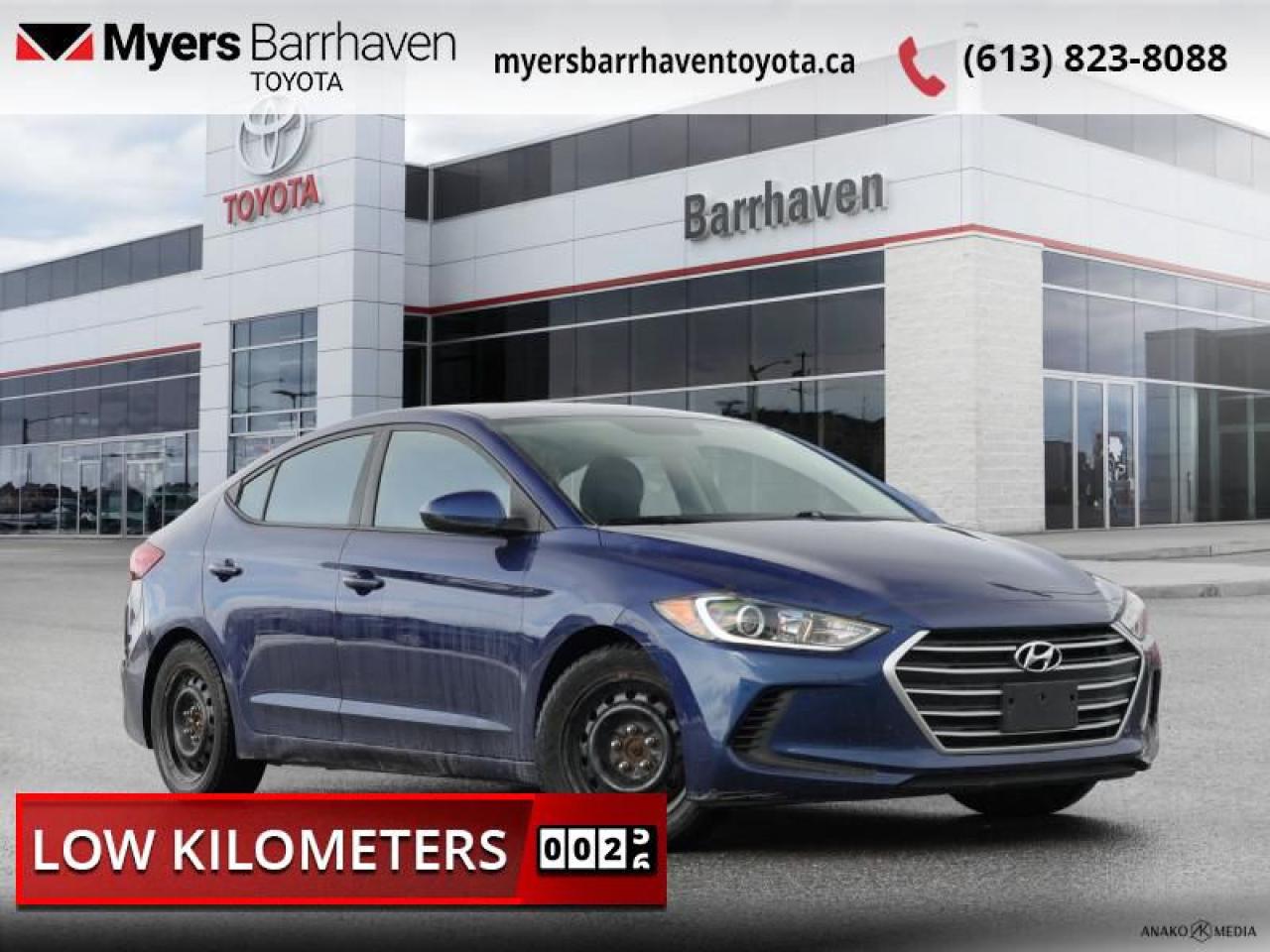 Used 2017 Hyundai Elantra LE  - $133 B/W - Low Mileage for sale in Ottawa, ON