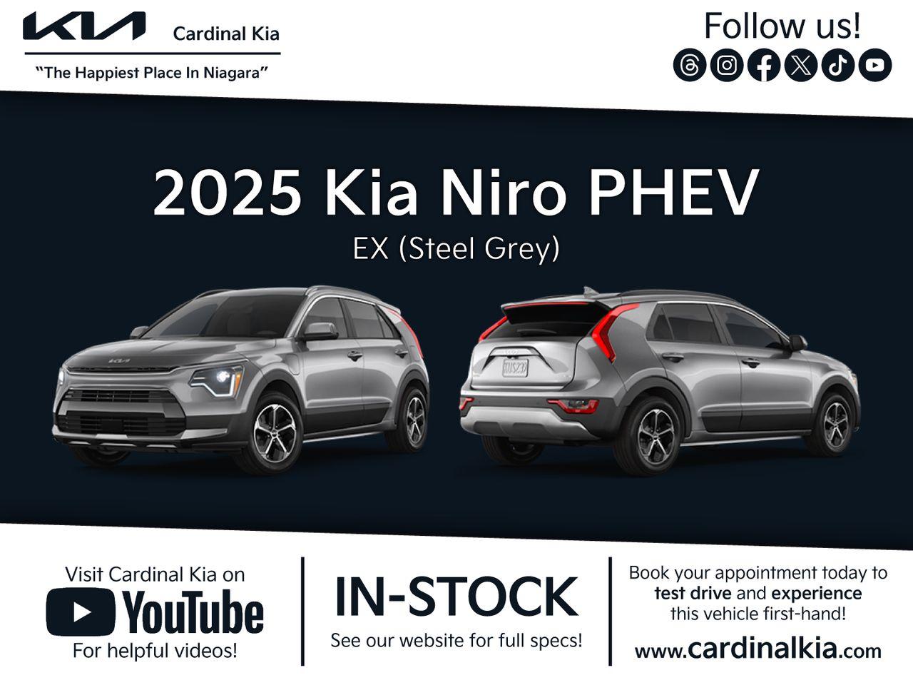 New 2025 Kia NIRO PHEV EX for sale in Niagara Falls, ON