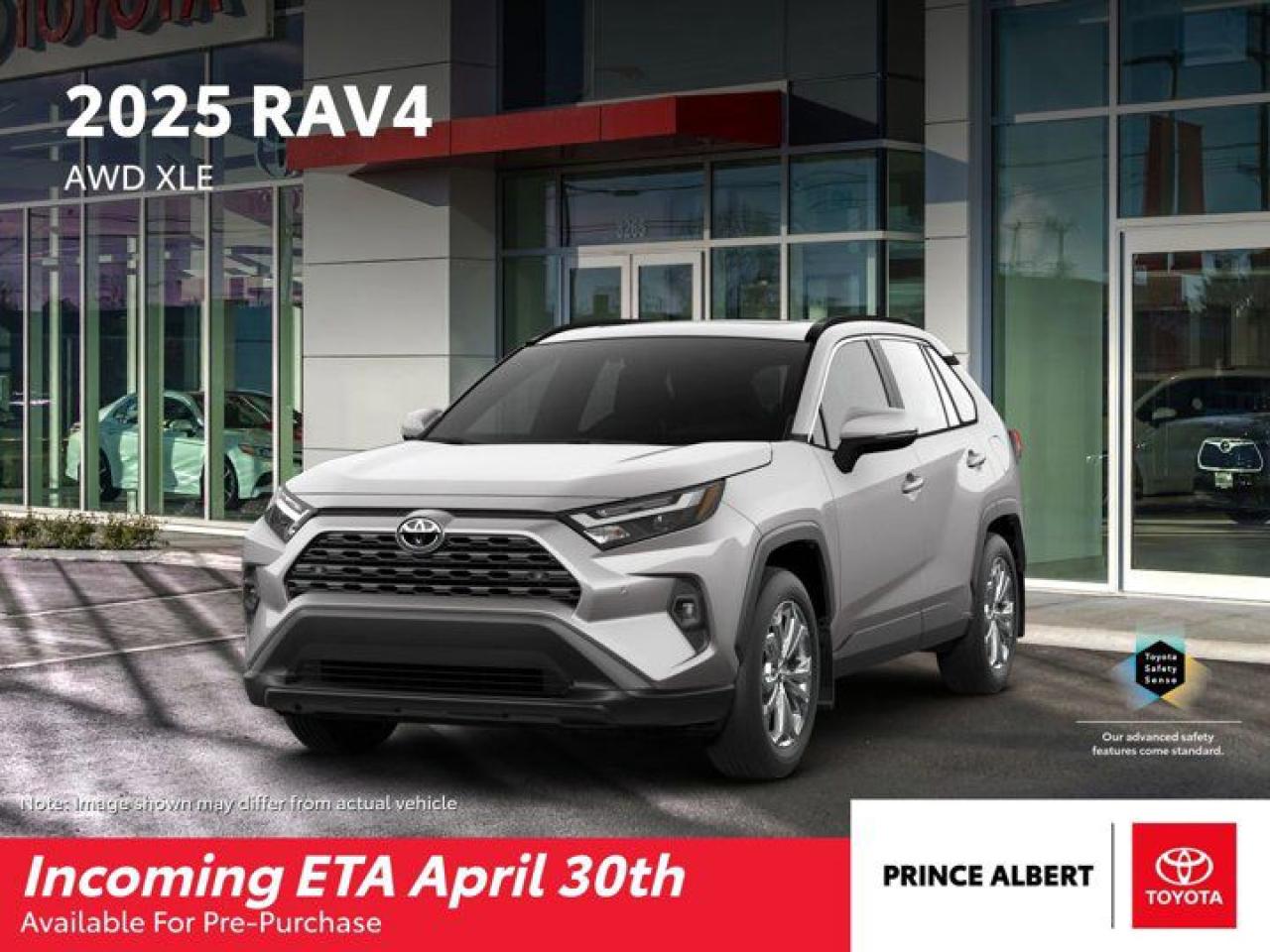 New 2025 Toyota RAV4 XLE for sale in Prince Albert, SK