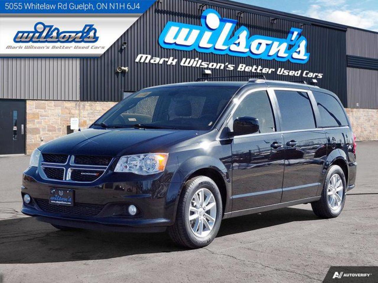 Used 2020 Dodge Grand Caravan Premium Plus | Nav | DVD | Leather w/ Suede | Power Slide Doors | Bluetooth | Remote Start | for sale in Guelph, ON