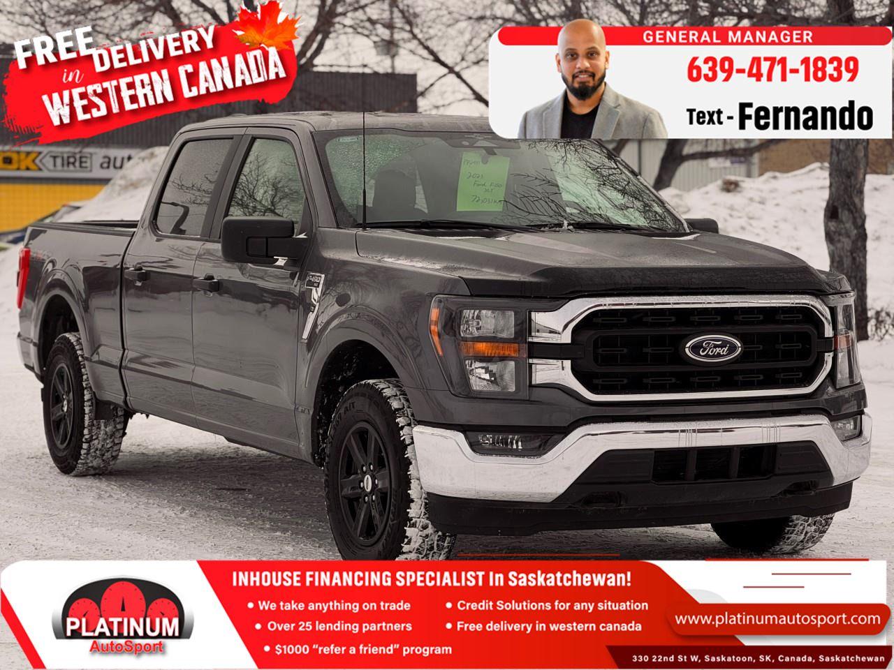 Used 2023 Ford F-150 XLT for sale in Saskatoon, SK