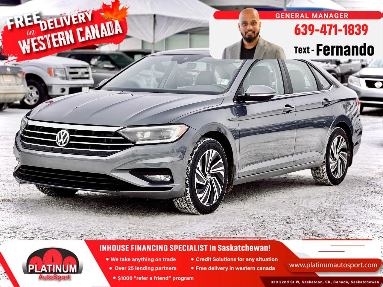 Used 2019 Volkswagen Jetta 1.4 TSI Execline for sale in Saskatoon, SK