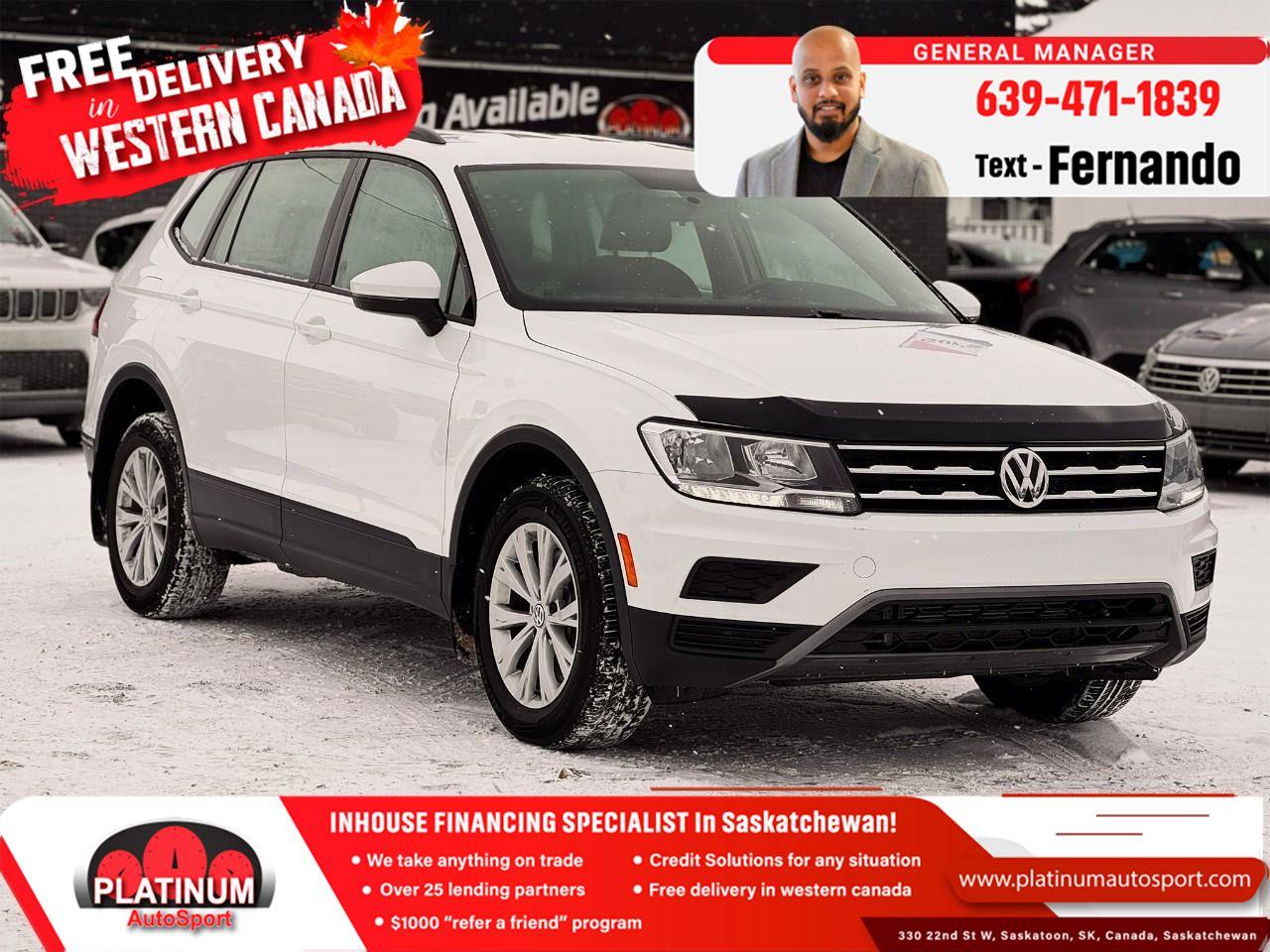 Used 2020 Volkswagen Tiguan Trendline for sale in Saskatoon, SK