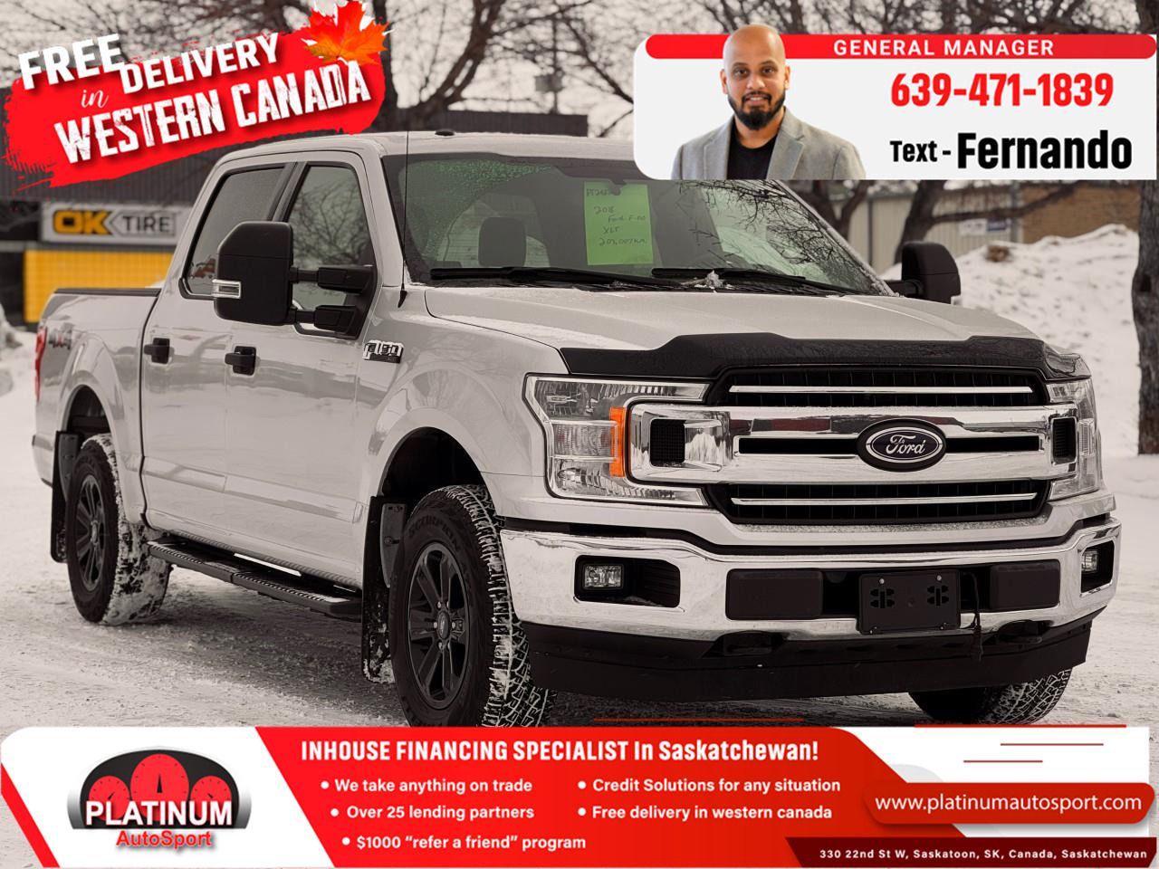 Used 2018 Ford F-150 XLT for sale in Saskatoon, SK