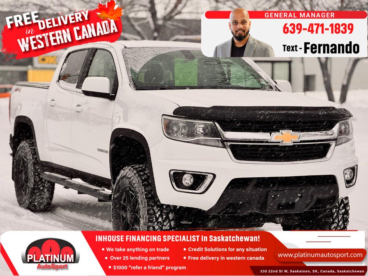 Used 2019 Chevrolet Colorado LT for sale in Saskatoon, SK