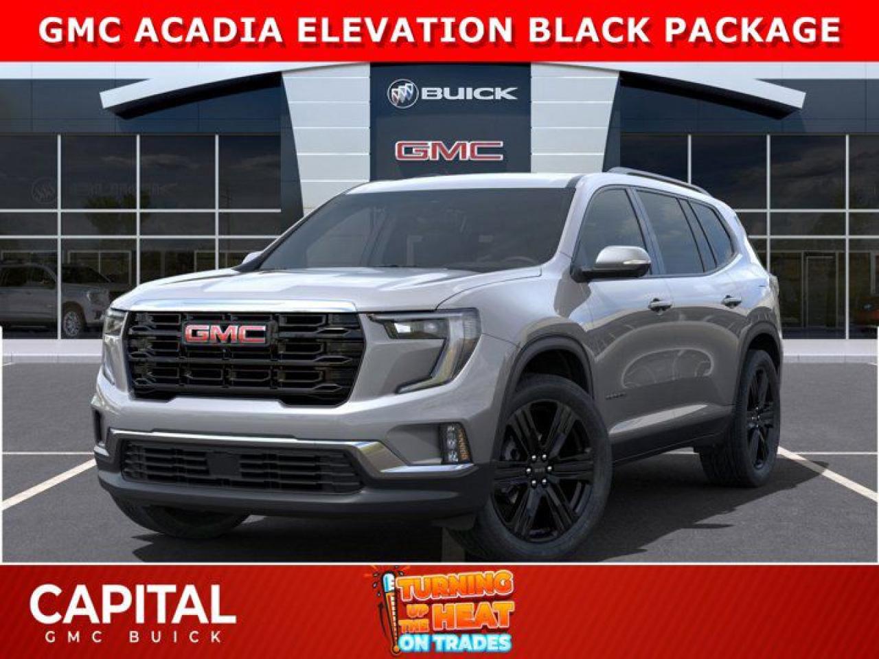 Take a look at this 2025 GMC Acadia Elevation! It comes fully equipped with options like Black Edition Package, Bose Stereo, Heated Seats, Heated Steering, Rear Parking Assist, 360 CAM, 15 Diagonal Screen, Adaptive Cruise, Trailering Package and so much more!Ask for the Internet Department for more information or book your test drive today! Text 825-445-0521 for fast answers at your fingertips!AMVIC Licensed Dealer - Licence Number B1044900Disclaimer: All prices are plus taxes and include all cash credits and loyalties. See dealer for details. AMVIC Licensed Dealer # B1044900