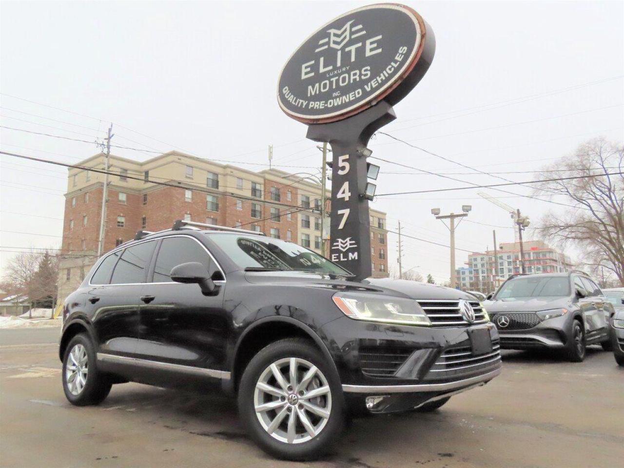 Used 2016 Volkswagen Touareg TDI - DIESEL - Navigation - Sunroof - Leather !! for sale in Burlington, ON