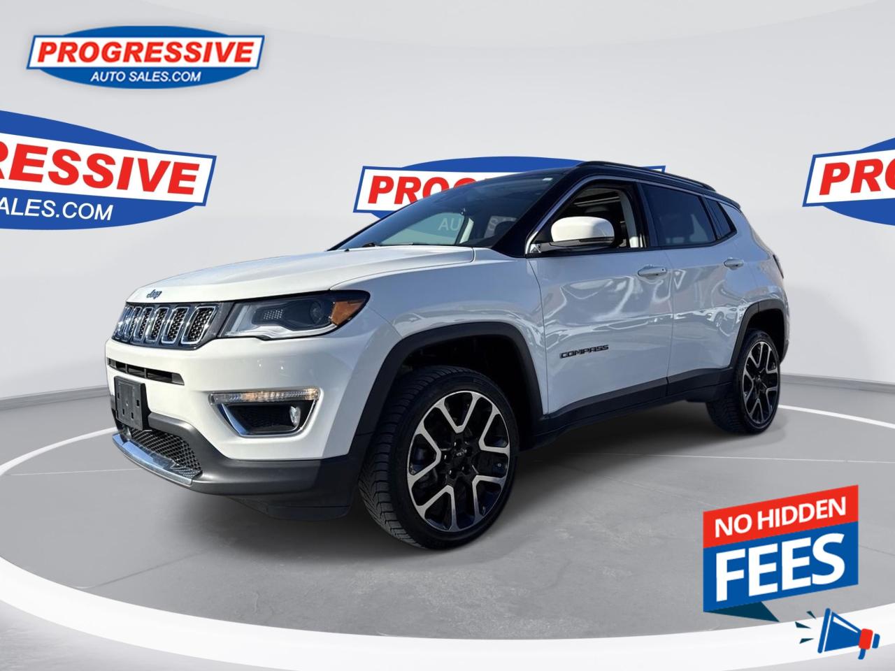 Used 2018 Jeep Compass Limited - Leather Seats -  Remote Start for sale in Sarnia, ON