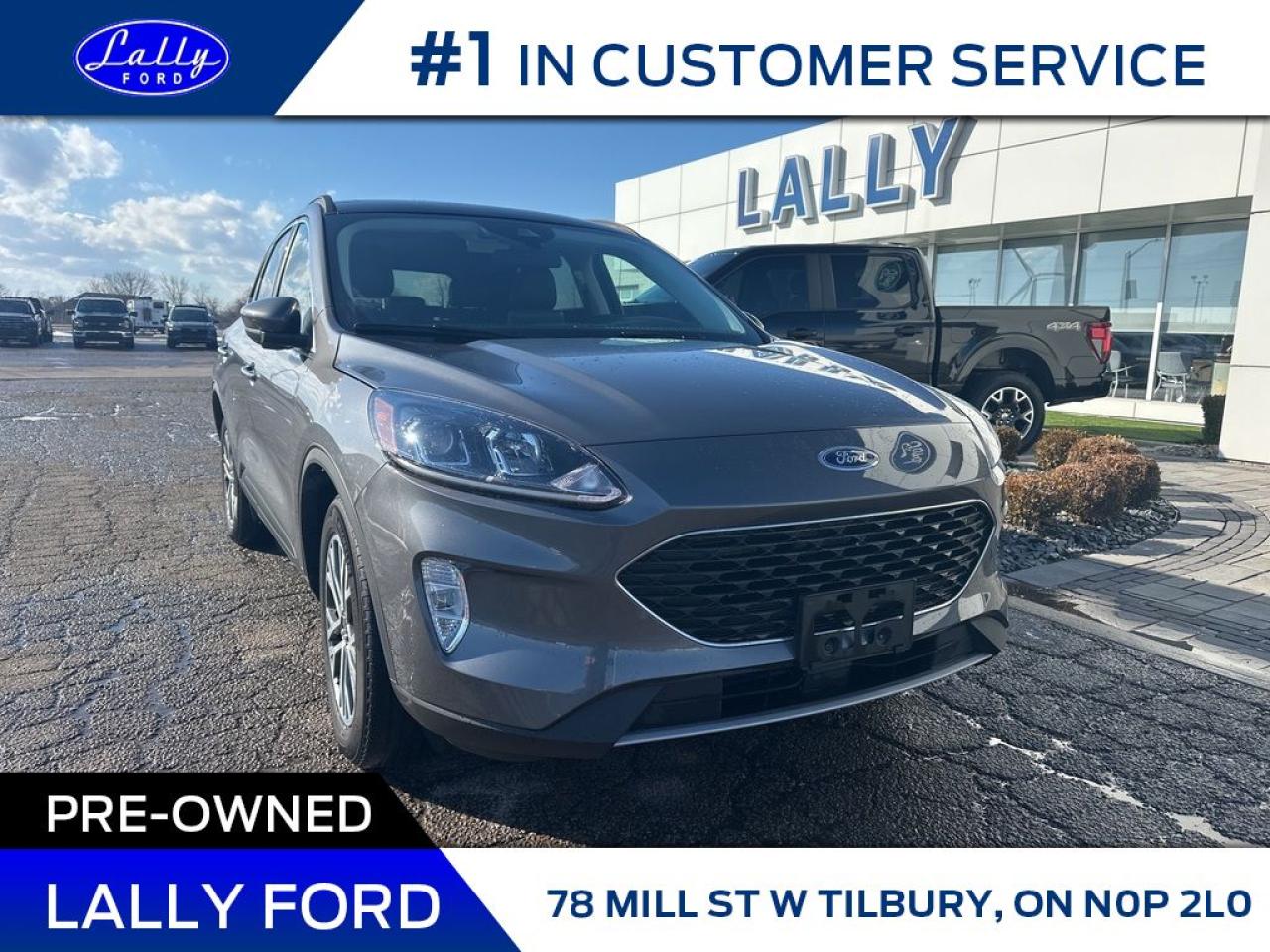 Used 2022 Ford Escape SEL, AWD, Moonroof, Leather, Nav!! for sale in Tilbury, ON