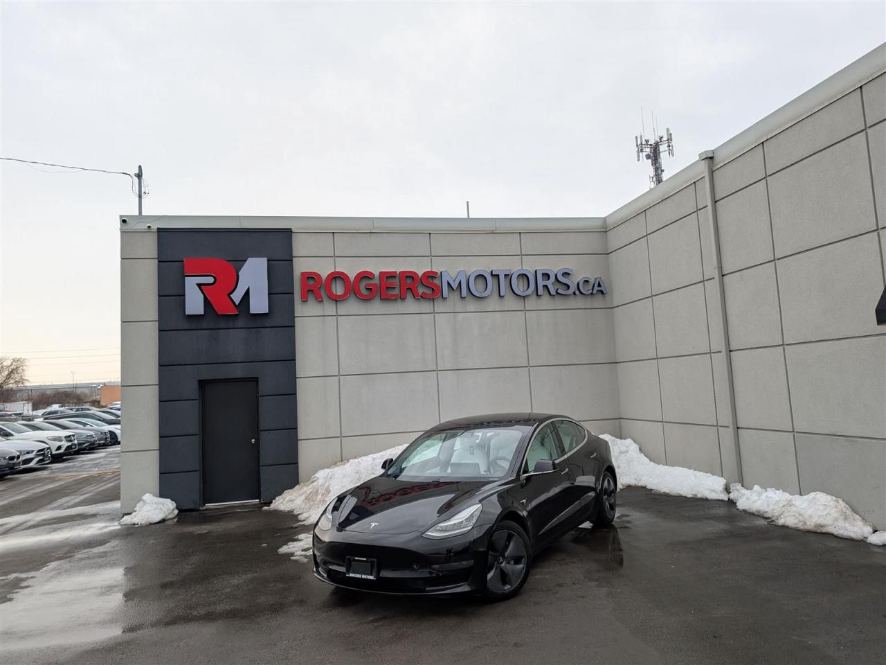 Used 2020 Tesla Model 3 STANDARD RANGE PLUS - WHITE INTERIOR for sale in Oakville, ON