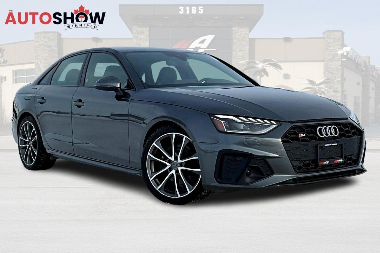 Used 2020 Audi S4 Technik - APPLE CARPLAY, HTD SEATS, SUN ROOF, 360 CAM! for sale in Winnipeg, MB