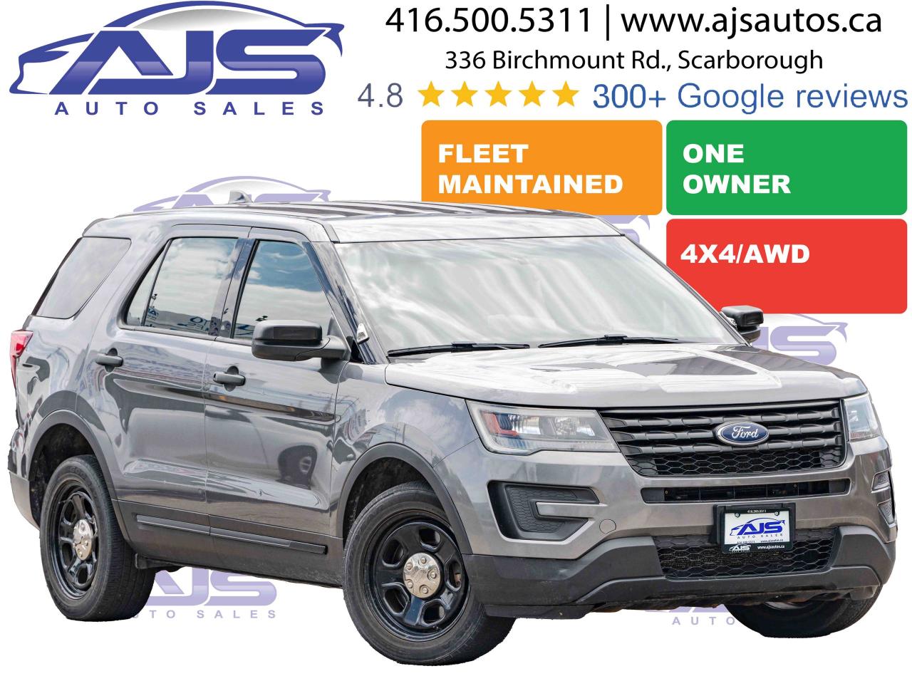 2018 Ford Explorer AWD POLICE INTERCEPTOR UTILITY - Photo #1