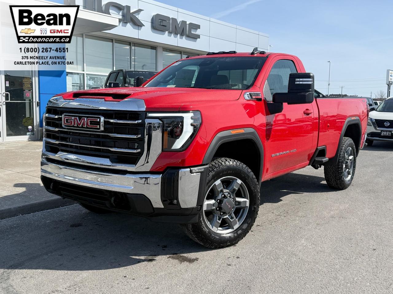 2025 GMC Sierra 3500 HD SLE 6.6L V8 DURAMAX WITH REMOTE START/ENTRY, HEATED SEATS, HEATED STEERING WHEEL, CRUISE CONTROL, VINYL FLOORING, HD REAR VISION CAMERA, APPLE CARPLAY AND ANDROID AUTO Photo0