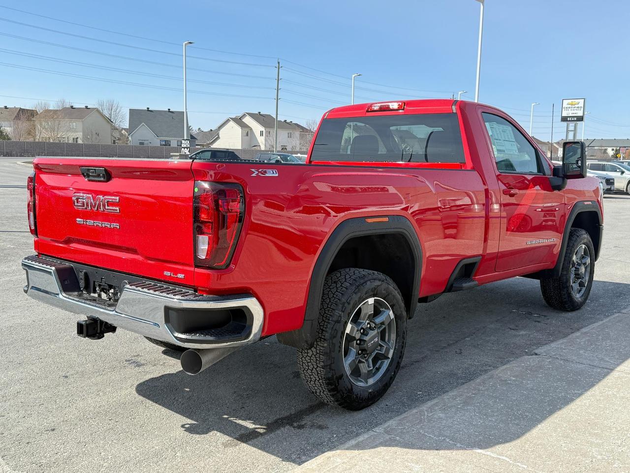 2025 GMC Sierra 3500 HD SLE 6.6L V8 DURAMAX WITH REMOTE START/ENTRY, HEATED SEATS, HEATED STEERING WHEEL, CRUISE CONTROL, VINYL FLOORING, HD REAR VISION CAMERA, APPLE CARPLAY AND ANDROID AUTO Photo