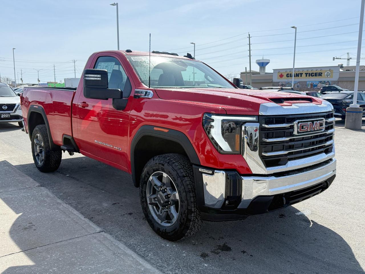 2025 GMC Sierra 3500 HD SLE 6.6L V8 DURAMAX WITH REMOTE START/ENTRY, HEATED SEATS, HEATED STEERING WHEEL, CRUISE CONTROL, VINYL FLOORING, HD REAR VISION CAMERA, APPLE CARPLAY AND ANDROID AUTO Photo