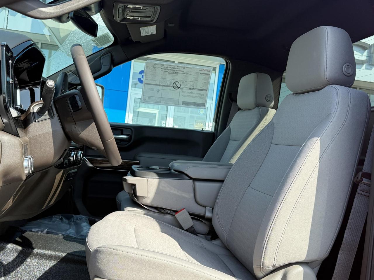 2025 GMC Sierra 3500 HD SLE 6.6L V8 DURAMAX WITH REMOTE START/ENTRY, HEATED SEATS, HEATED STEERING WHEEL, CRUISE CONTROL, VINYL FLOORING, HD REAR VISION CAMERA, APPLE CARPLAY AND ANDROID AUTO Photo