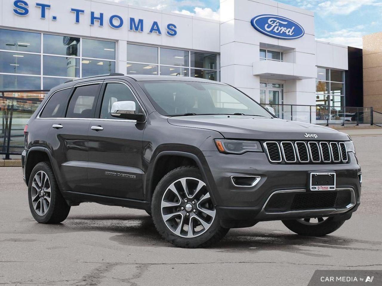 Used 2018 Jeep Grand Cherokee Limited AWD Heated Front Seats, Luxury Package, Navigation for sale in St Thomas, ON