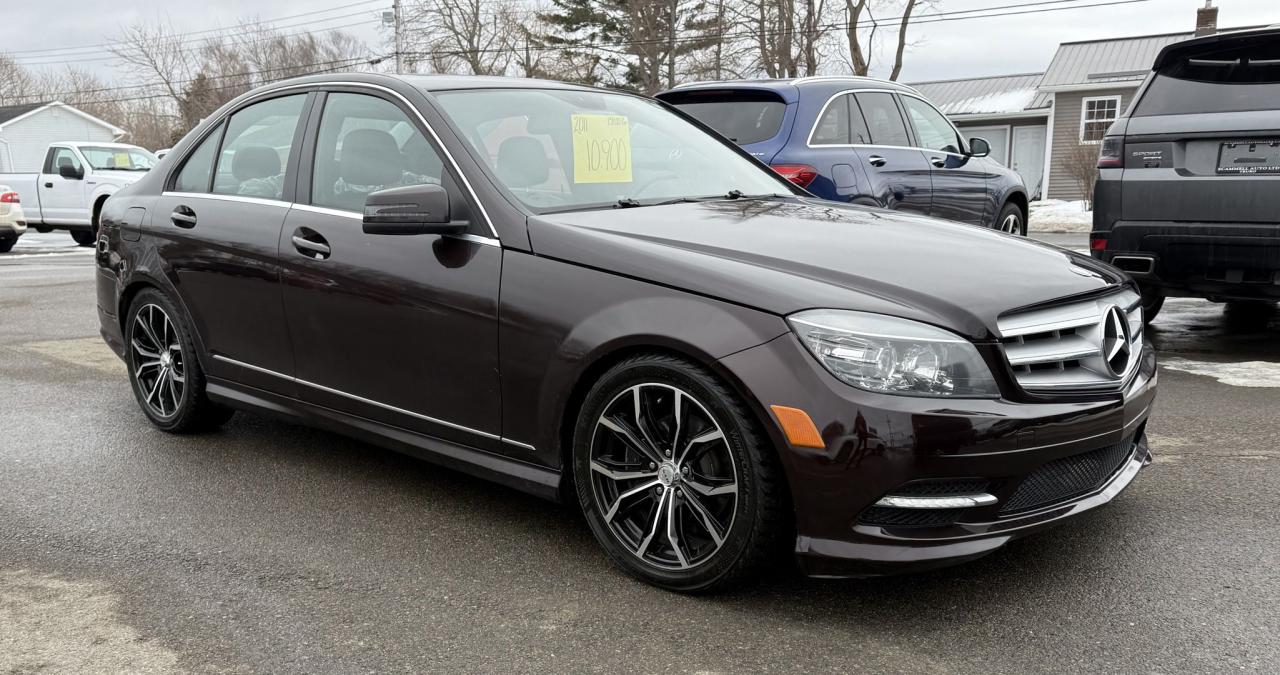 Used 2011 Mercedes-Benz C-Class C250 4-MATIC / LEATHER / WOOD GRAIN INTERIOR / BLUETOOTH / ALLOY WHEELS for sale in Truro, NS