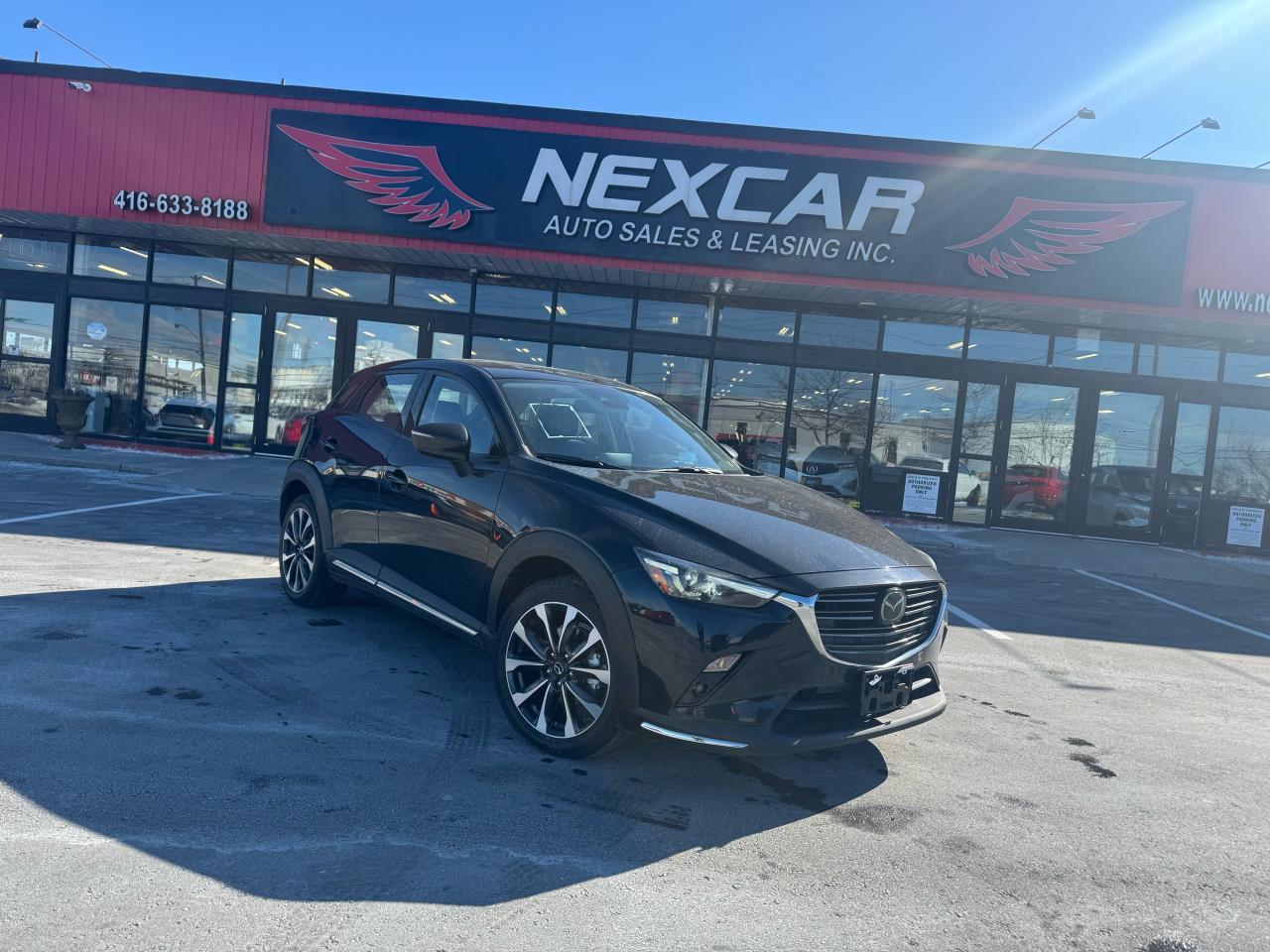 Used 2021 Mazda CX-3 GT AWD LEATHER P/SUNROOF NAVI B/SPOT CAMERA for sale in North York, ON