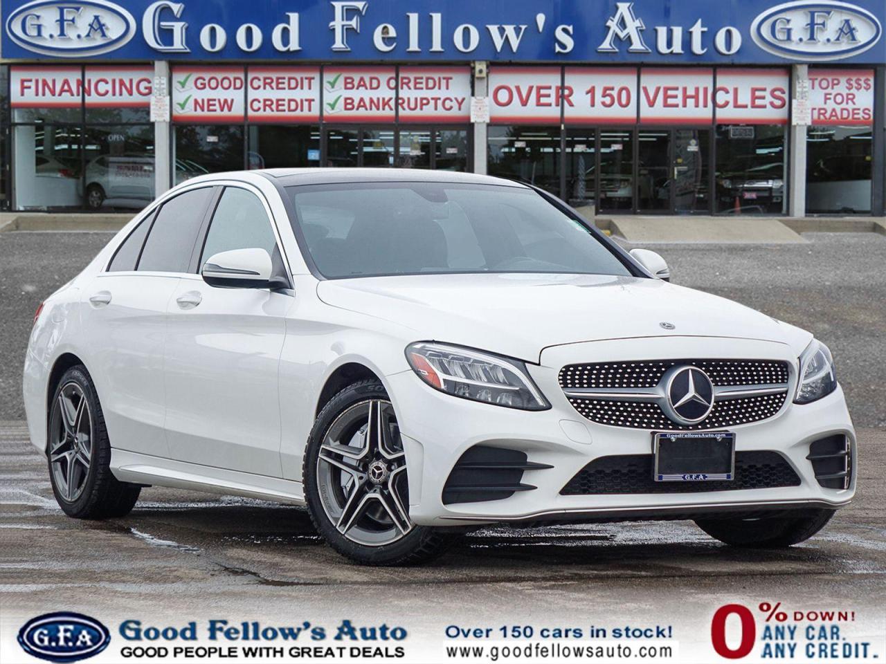 Used 2019 Mercedes-Benz C-Class 4MATIC, LEATHER SEATS, PANORAMIC ROOF, NAVIGATION, for sale in Toronto, ON