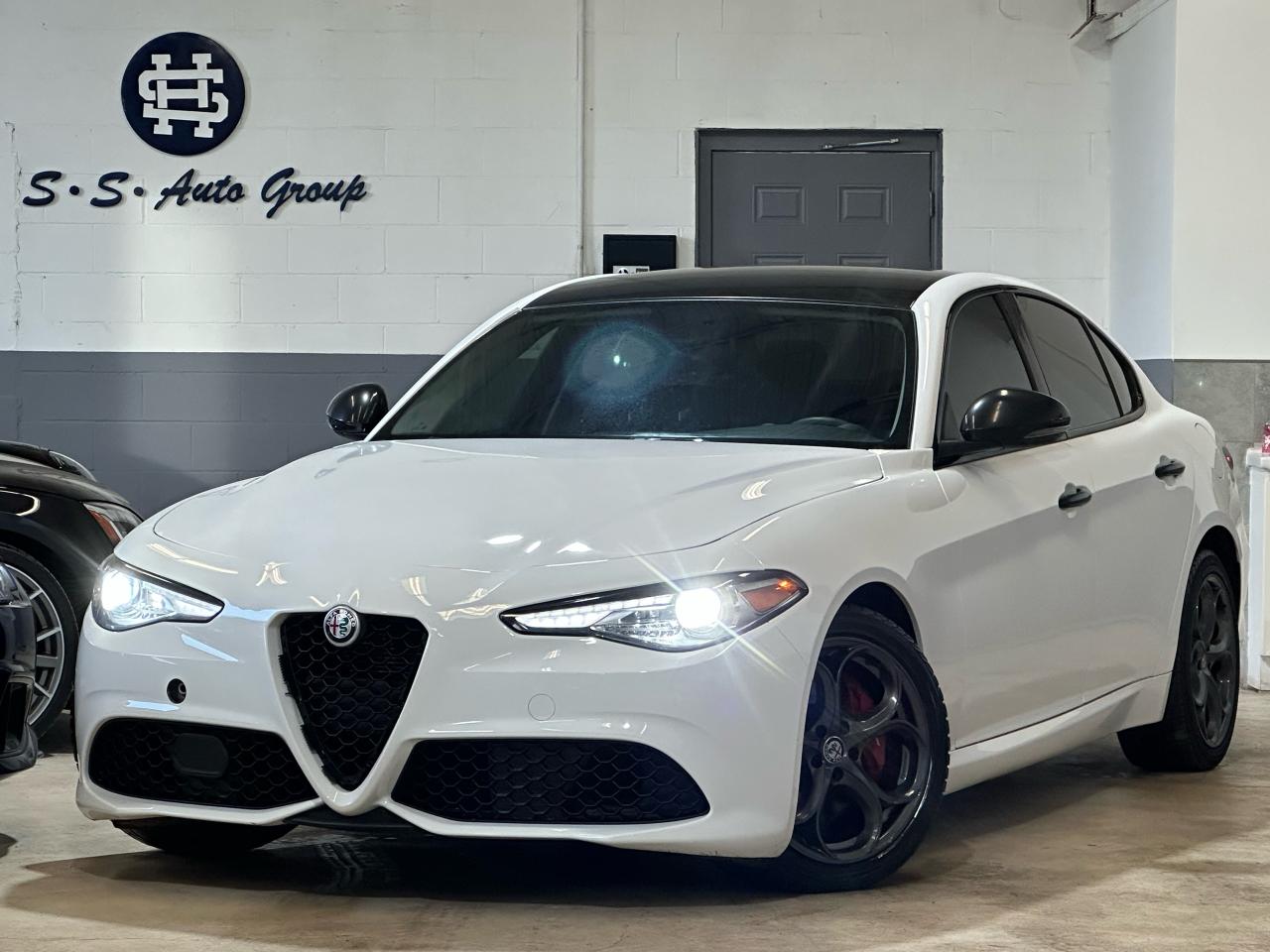 Used 2017 Alfa Romeo Giulia TI SPORT Q4|NAV|BACKUP|ONE OWNER| for sale in Oakville, ON