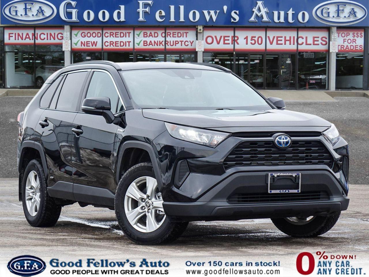 Used 2021 Toyota RAV4 LE MODEL, HYBRID, AWD, ALLOY WHEELS, REARVIEW CAME for sale in Toronto, ON