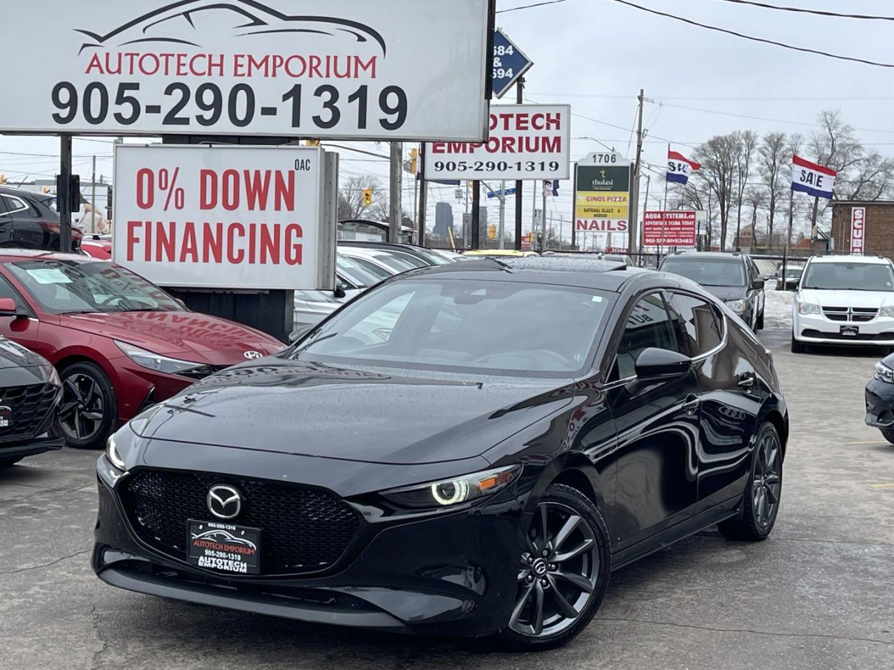 Used 2019 Mazda MAZDA3 SPORT GT | LOADED / LEATHER / SUNROOF & ALLOYS for sale in Mississauga, ON