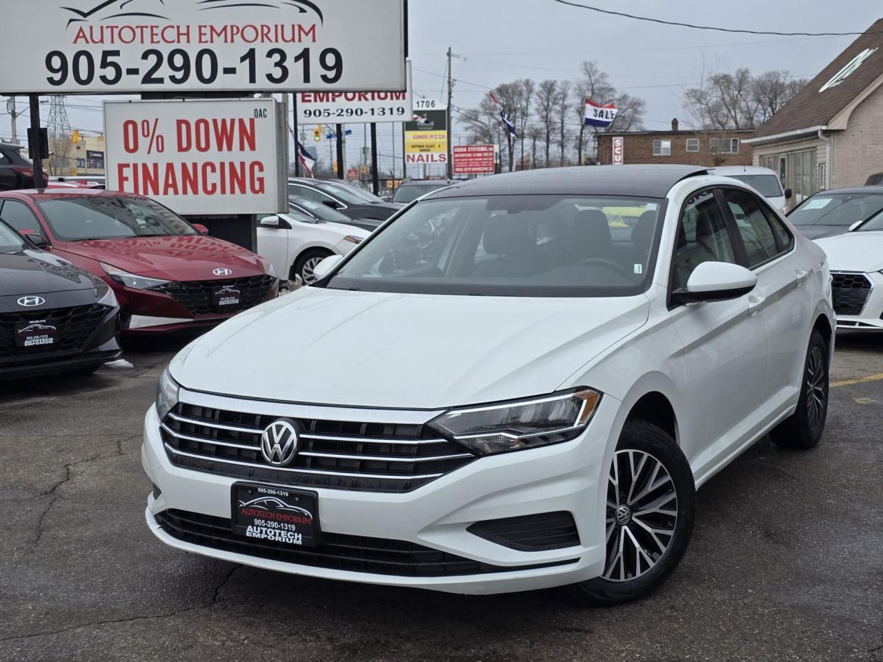 Used 2021 Volkswagen Jetta Highline Sunroof/Leather seats/Navigation&Alloys for sale in Mississauga, ON