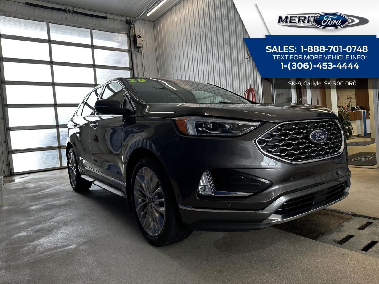 2020 Ford Edge Titanium - Heated/Cooled Leather + Photo5