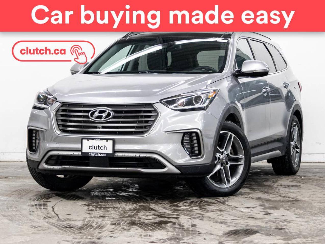 Used 2017 Hyundai Santa Fe XL Ultimate AWD w/ Heated Front Seats, Panoramic Moonroof, Nav for sale in Toronto, ON