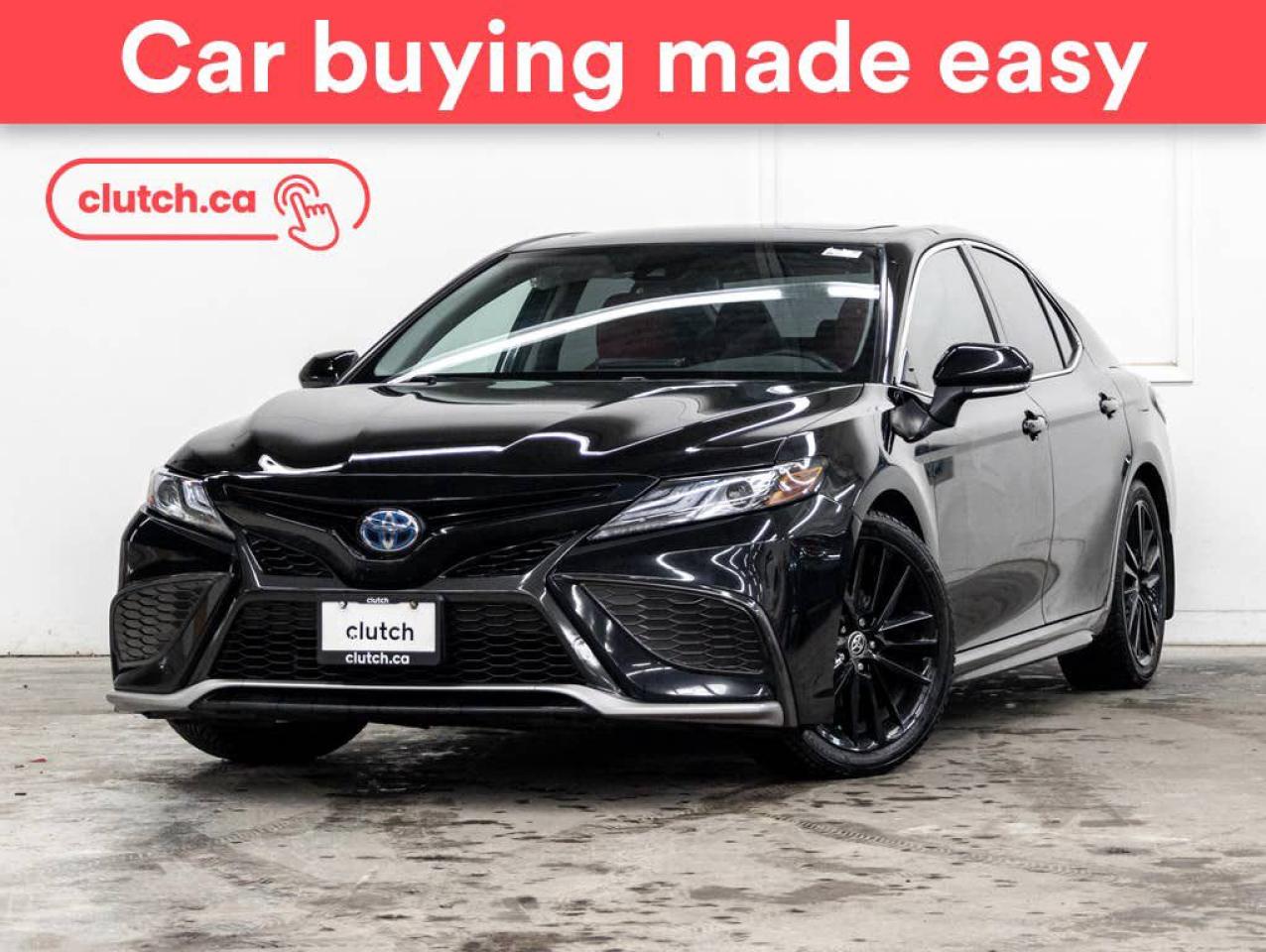 Used 2022 Toyota Camry HYBRID XSE w/ Apple CarPlay & Android Auto, Heated Seats, Sunroof for sale in Toronto, ON